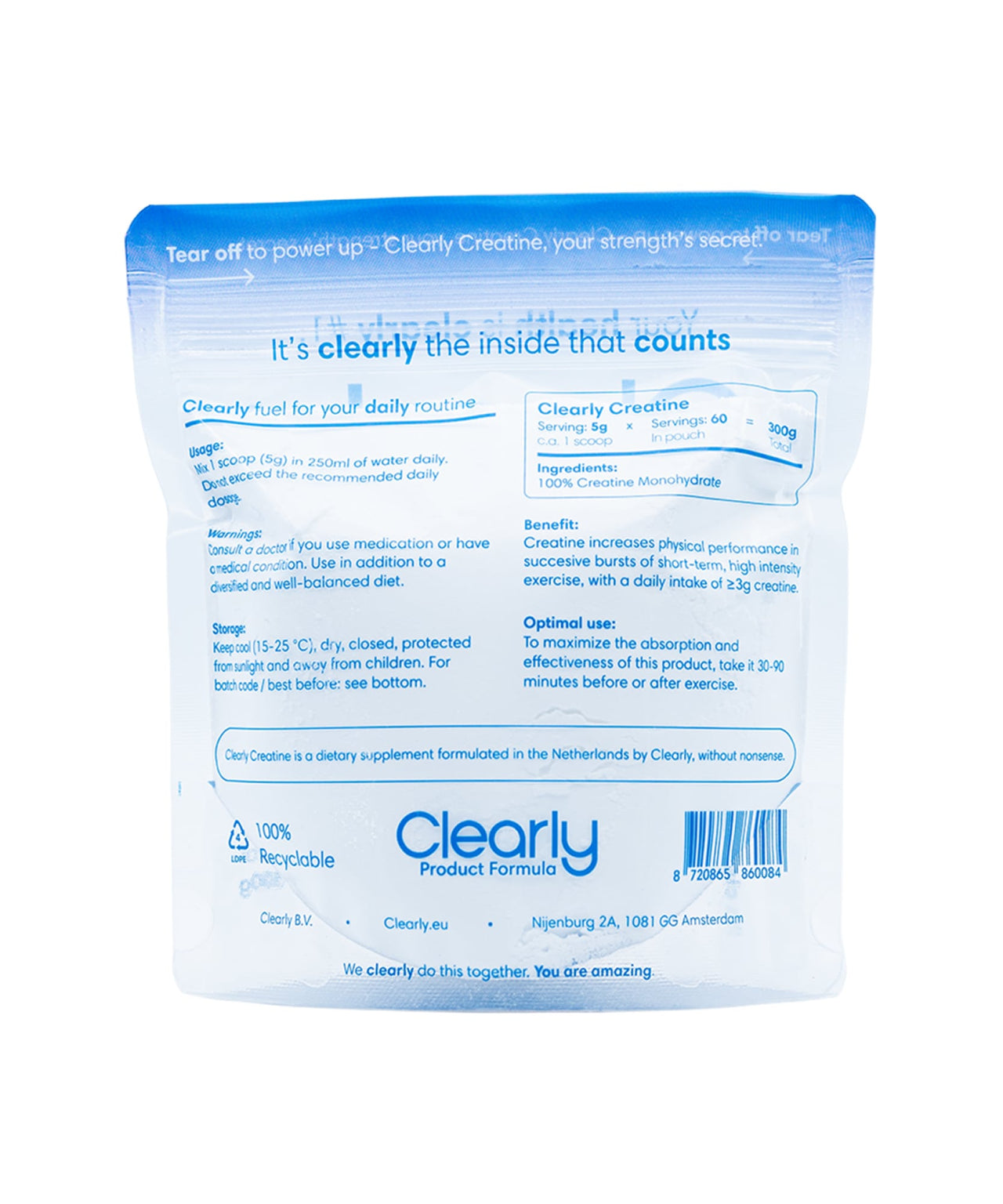  Clearly - Creatine