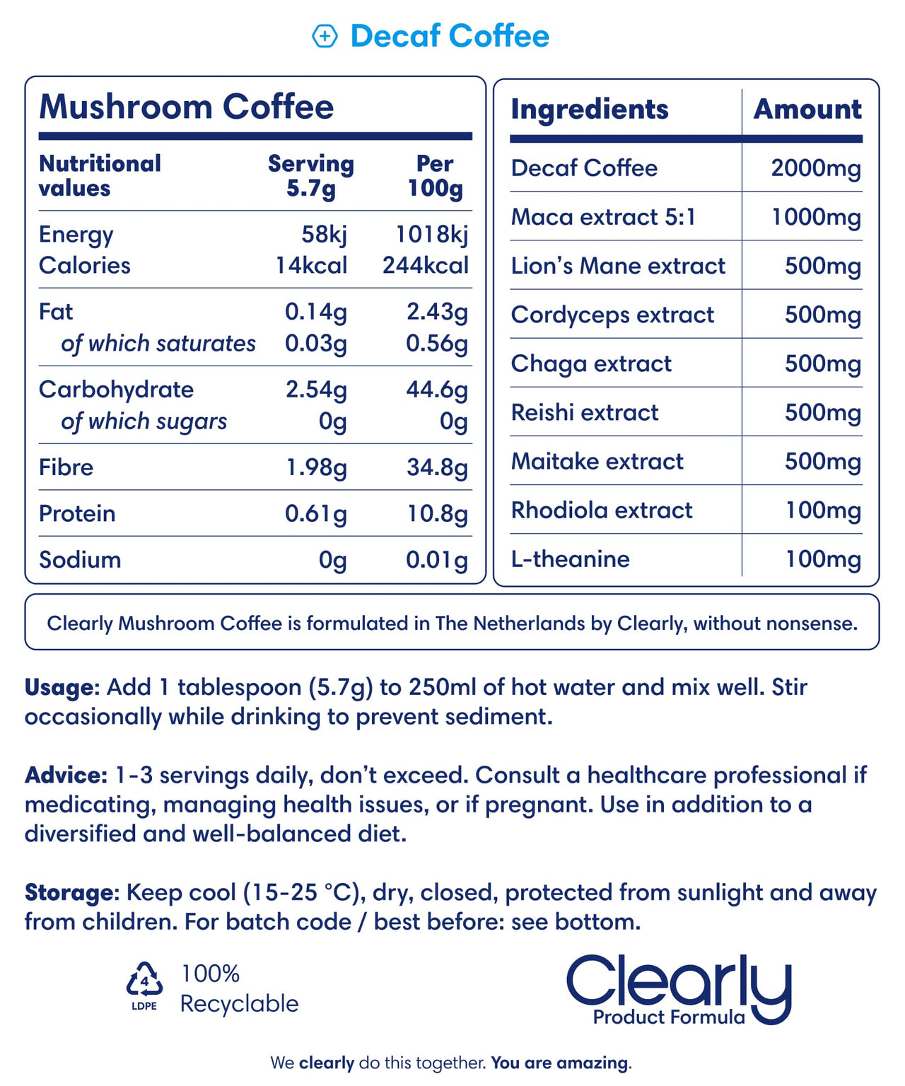  Clearly - Not Coffee